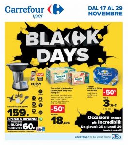Catalogo Carrefour Black Friday 17-29 Novembre 2021