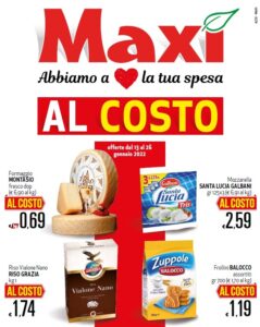 Maxi Supermercati 13-26 Gennaio 2022